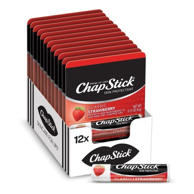 CHAPSTICK BLISTER 12pc/ PACK - STRAWBERRY